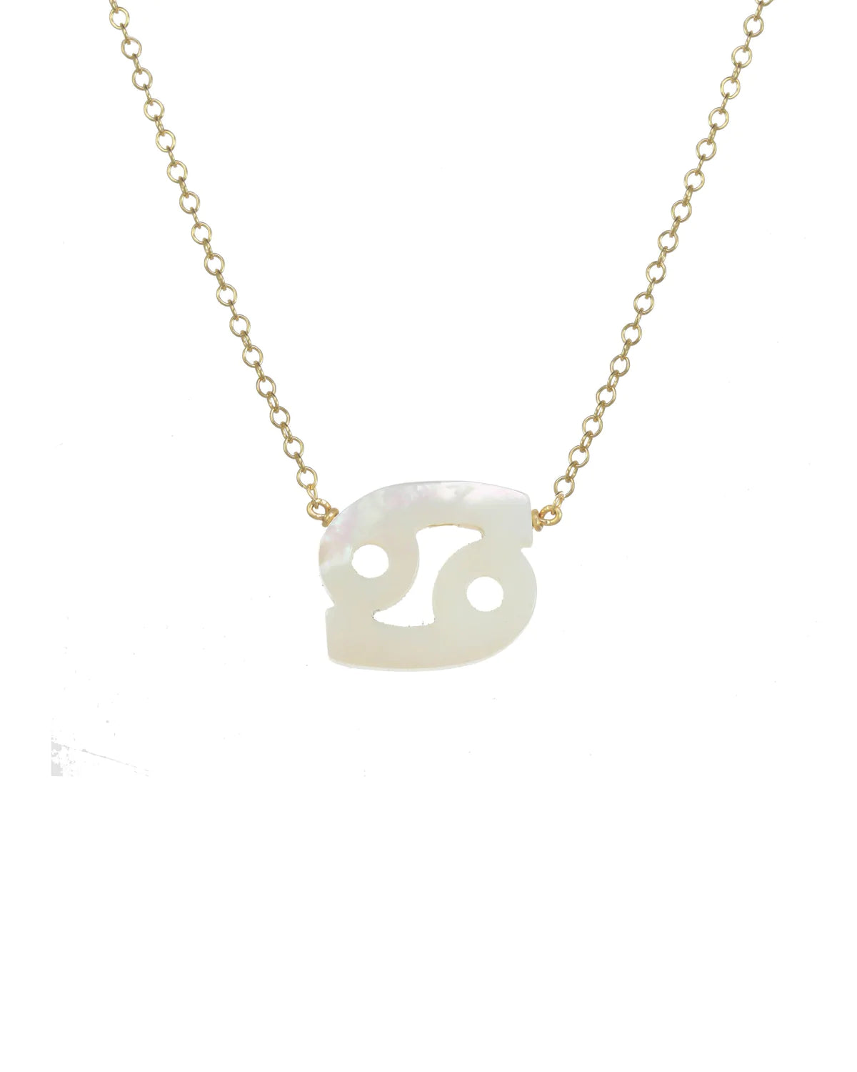 Cancer Necklace in MOP/Gold