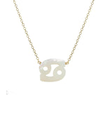 Load image into Gallery viewer, Cancer Necklace in MOP/Gold
